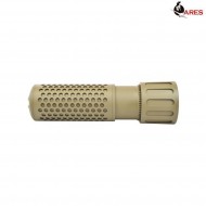 Qd Silencer M110k Tan Ares (ar-sil06t)