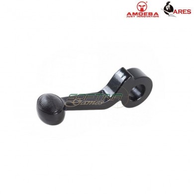 Cocking Handle Type 5 Black Cnc For M700 Stiker Ares Amoeba (ar-ch01)