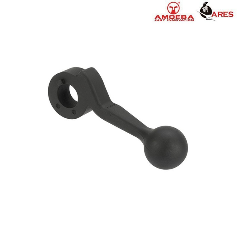 Leva Di Armamento Type 3 Matte Grey Cnc Per M700 Stiker Ares Amoeba (ar-ch06)