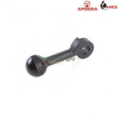Cocking Handle Type 5 Matte Grey Cnc For M700 Stiker Ares Amoeba (ar-ch15)