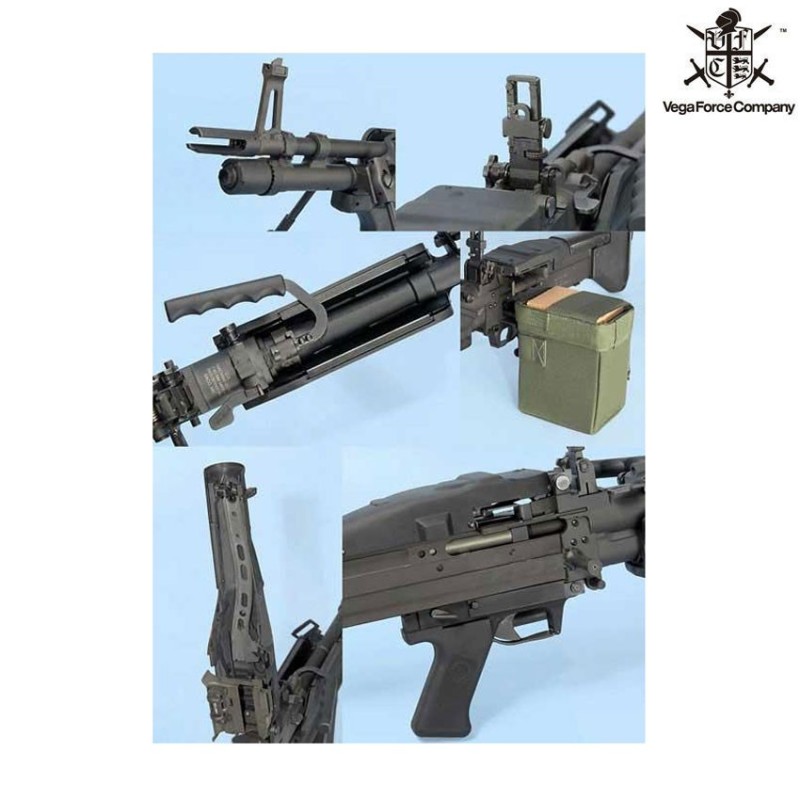 Electric Machine Gun M60 E4 Mod 0 Vfc (vfc-m60e4)