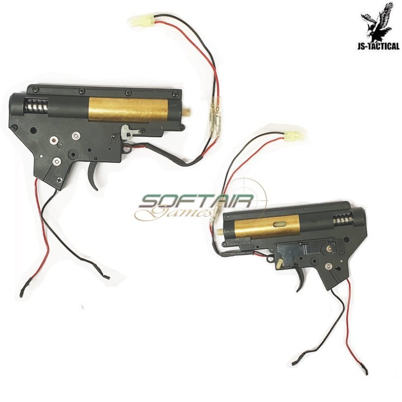 Complete Gear Box For M4/m16 Front Wired Js Tactical (js-18)