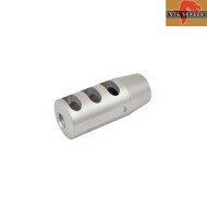 Spegnifiamma Ccw V10 Style Silver Steel Big Dragon (bd-0013a) Spegnifiamma Ccw V10 Style Silver Steel Big Dragon (bd-0013a)