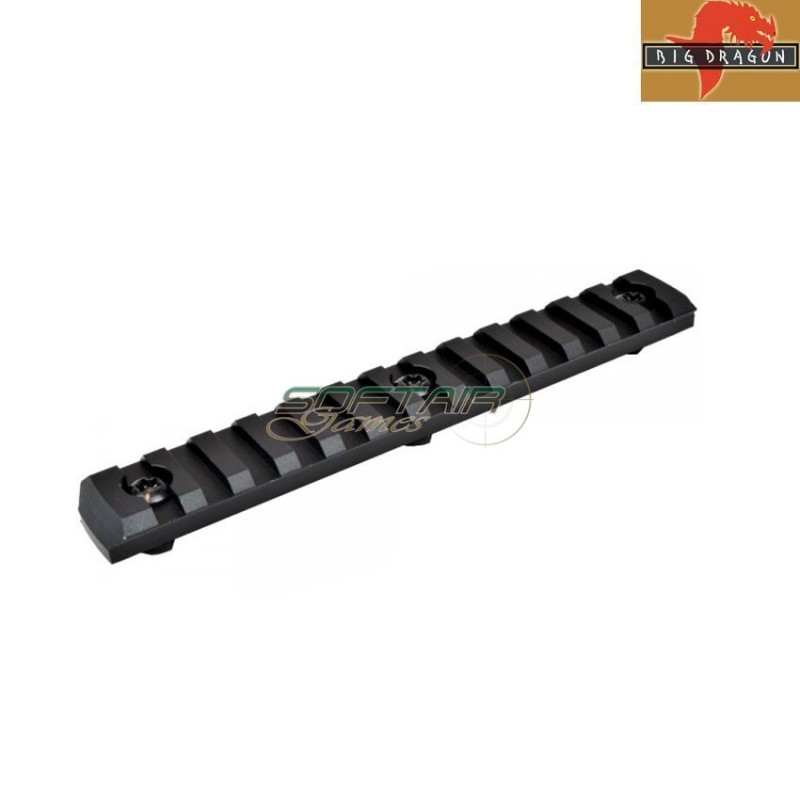 Slitta 13 Slots Rail Black Per LC Big Dragon (bd-4158)