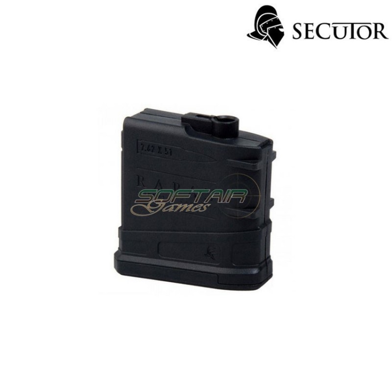 Caricatore Monofilare 50bb Black Per Rapax Xxi Secutor (sr-sax1001b)