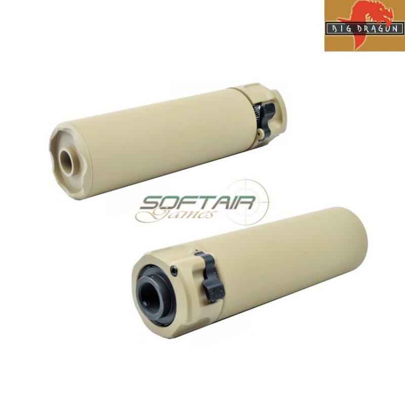 Silencer Socm 2 Short 556 Style Dark Earth Big Dragon (bd-0509st)