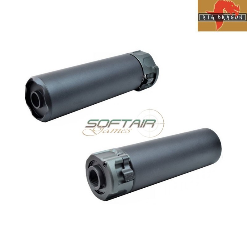 Silencer Socm 2 Short 556 Style Black Big Dragon (bd-0509sb)