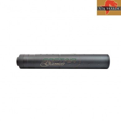 Silenziatore Simple 14x1 Ccw 190mm Black Big Dragon (bd-0446)