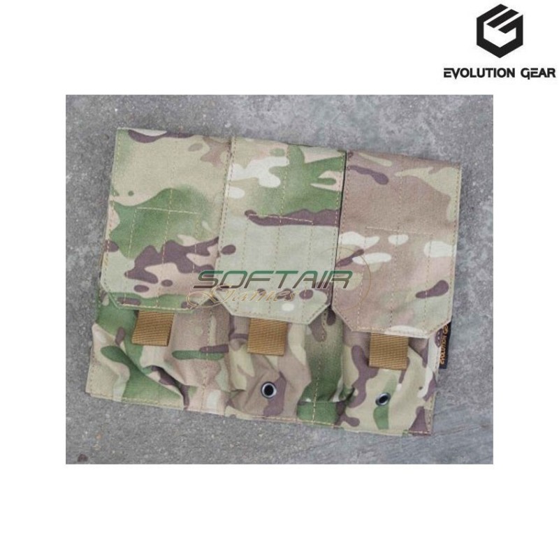 Tasca Tripla M4 Multicam Evolution Gear® (evg-1111-mc)