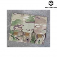 Triple Pouch M4 Multicam Evolution Gear® (evg-1111-mc)