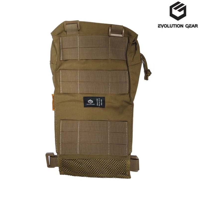 Hydration Pack Pig Style Coyote Brown Evolution Gear® (evg-012-cb)