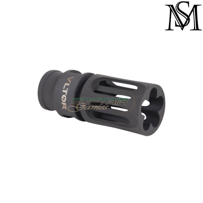 Spegnifiamma 14mm Ccw Vltor Vc-1 Type Grey Milsim Series (ms-h009-gr)