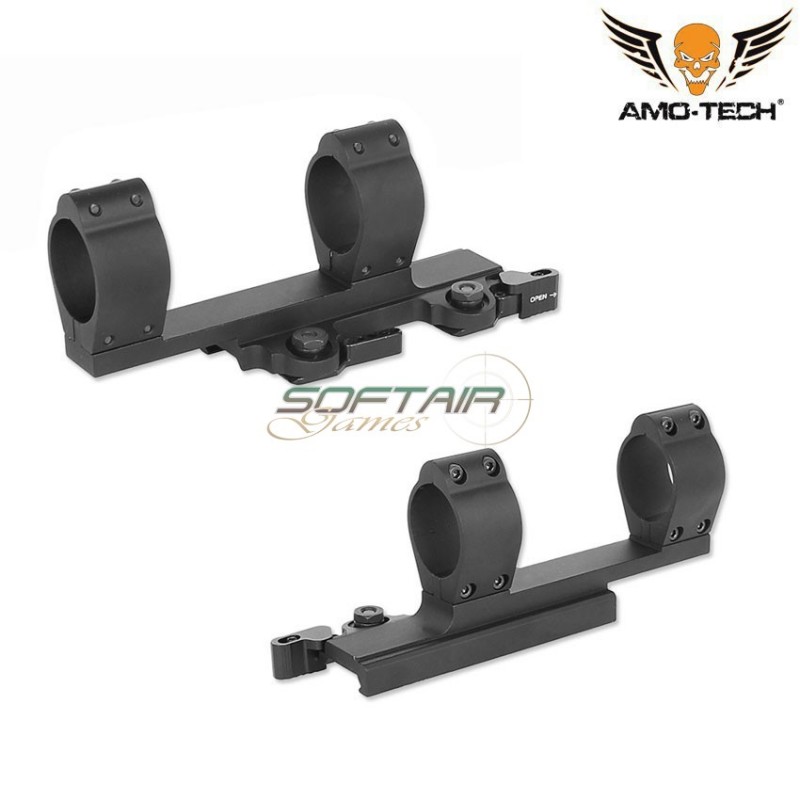 Scope Mount Qd Spr/m4 Larue Style Black Amo-tech® (amt-m006-bk)