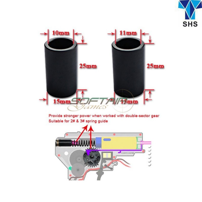 Set Distanziali Per Guidamolla V.2/v.3 Double Sector Shs (shs-wd0035) Set Distanziali Per Guidamolla V.2/v.3 Double Sector Shs (shs-wd0035)