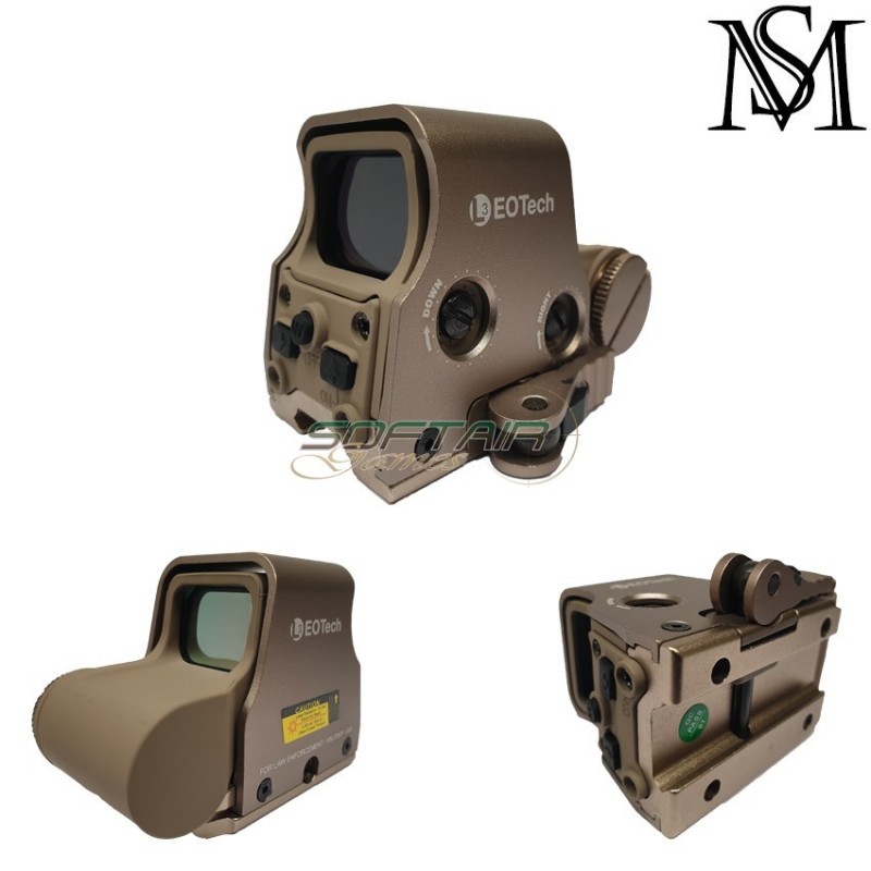 Dot Eotech Xps3 Type C/qd Mount Fde Bronze Milsim Series (ms-211-fde)