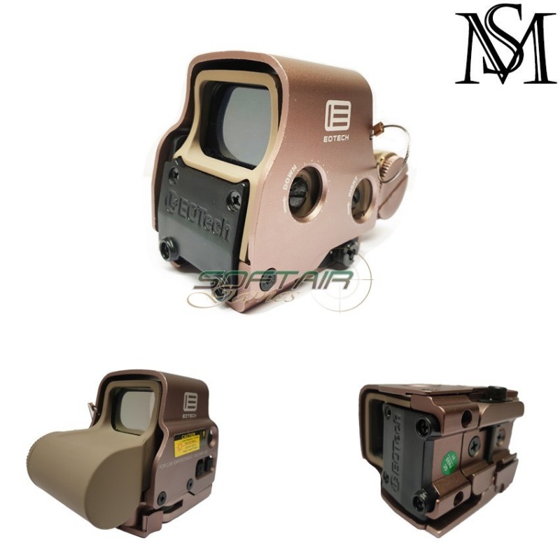 Dot Eotech Xps3-2 Type C/new Qd Mount Fde Bronze Milsim Series (ms-043-fde)