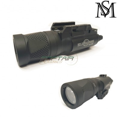 Flashlight X300v Type Tactical Light Black Milsim Series (ms-107-bk)