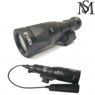 Torcia M300w Type Tactical Light Black Milsim Series (ms-106-bk)
