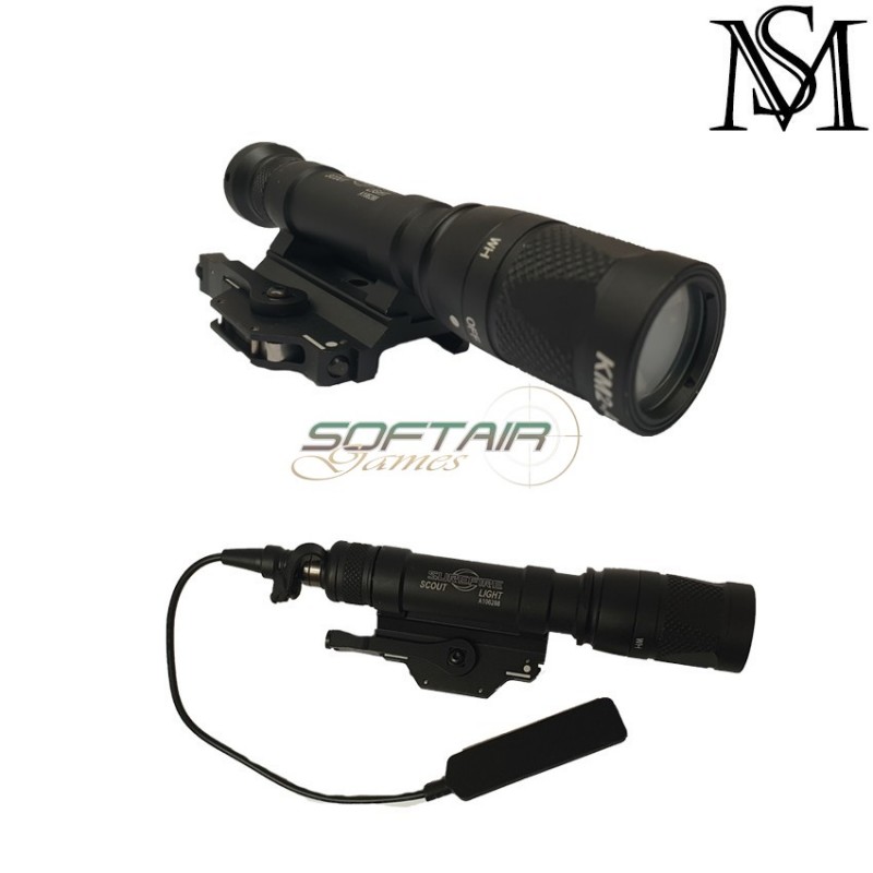 Torcia M620w Qd Type Tactical Light Black Milsim Series (ms-104-bk)