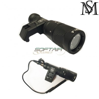 Flashlight M300v S&s Type Tactical Light Black Milsim Series (ms-23-bk)