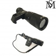 Flashlight M300v S&s Type Tactical Light Black Milsim Series (ms-23-bk)