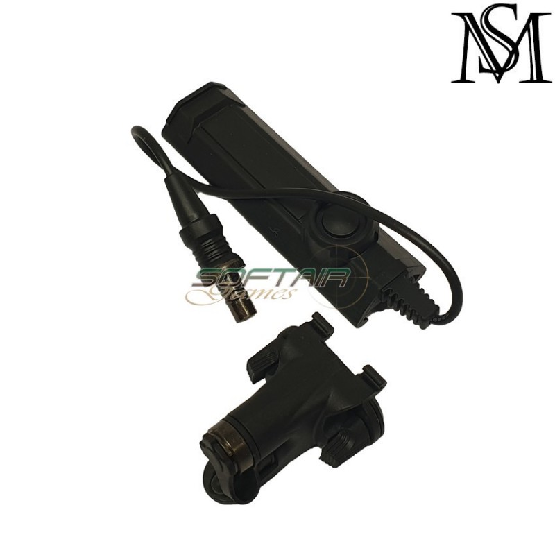 Switch Remoto Dual Per Tutte Le Torcie X-series Milsim Series (ms-110-bk)