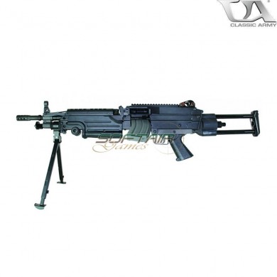 Electric Machine Gun M249 Para' Black Classic Army (ca-007m)