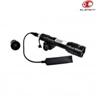 Flashlight Sf Style M600u Led Weapon Black Element (el-ex356b) Flashlight Sf Style M600u Led Weapon Black Element (el-ex356b)