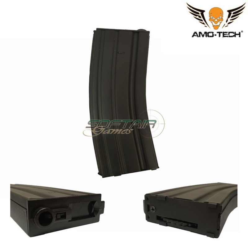 Hi-cap Magazine 330bb Black M4/m16 Amo-tech® (amt-28)