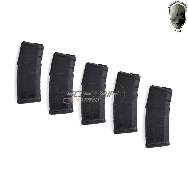 Set 5 Caricatori Monofilari M4 Black 140bb Tmc (tmc-140mg-bk)