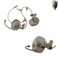 Headset Recon Assault Communication System Dark Earth Tmc (tmc-rc-de)