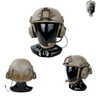 Cuffie Recon Assault Communication System Dark Earth Tmc (tmc-rc-de)