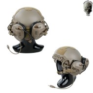 Cuffie Recon Assault Communication System Dark Earth Tmc (tmc-rc-de)