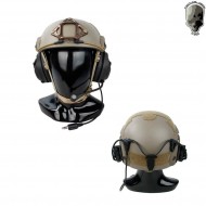 Cuffie Recon Assault Communication System Black Tmc (tmc-rc-bk)