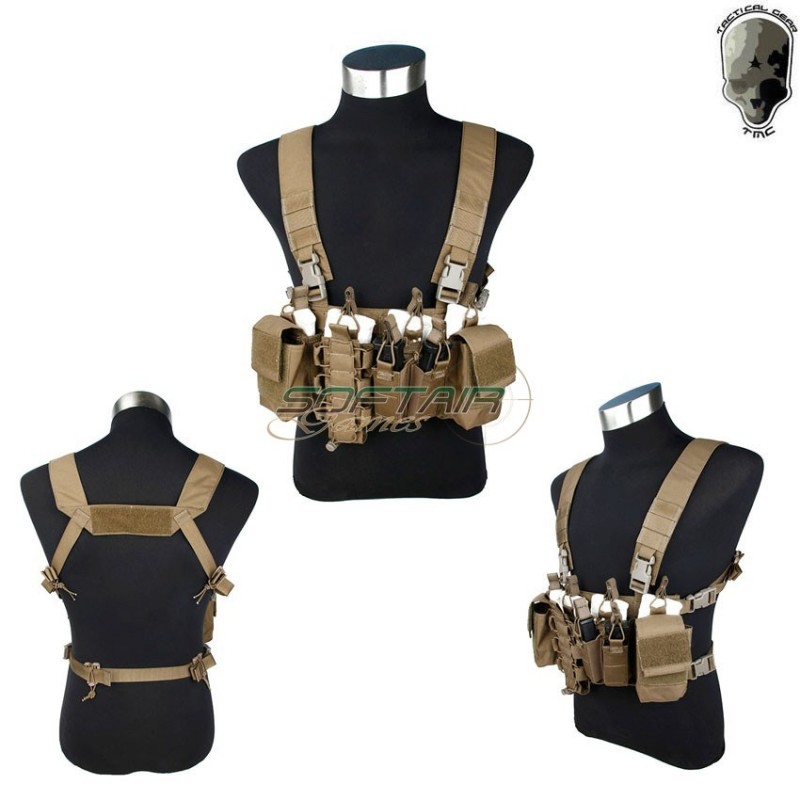 D-mittsu Chest Rig Coyote Brown Tmc (tmc-2757-cb)