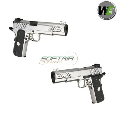 Pistola A Gas Kac Knight Hawk M1911 Silver We (we-110329)