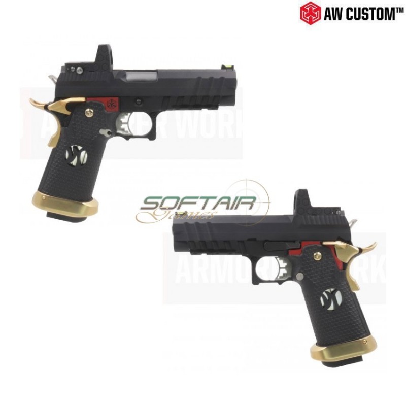 Gas Pistol Hi-capa 4.3 Hx2601 & Rmr Dot Armorer Works (aw-110739)