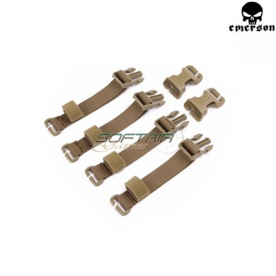 Kit Adapter Coyote Brown For Tactical Vest Emerson (em7330cb)