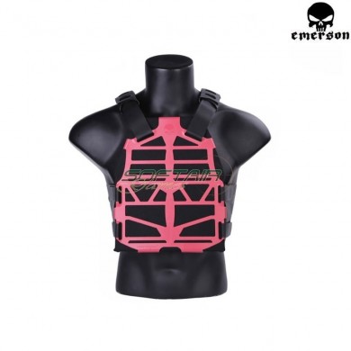 Plate Carrier Frame Vest Ss Fac Tactical Style Pink Emerson (em7364p)