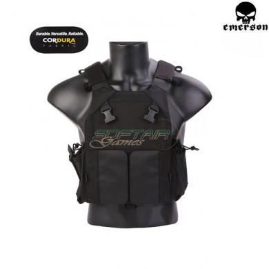 Tactical Vest Lv-mbav Pc Armor Black Emerson (em7353b)