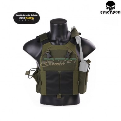 Tactical Vest Lv-mbav Pc Armor Olive Drab Emerson (em7353od)