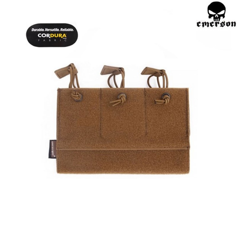 Tasca Tripla Loop Panel M4 Coyote Brown Emerson (em9058cb)