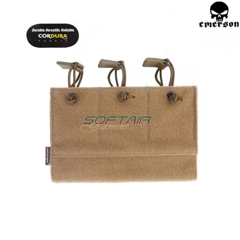 Tasca Tripla Loop Panel M4 Khaki Emerson (em9058kk)