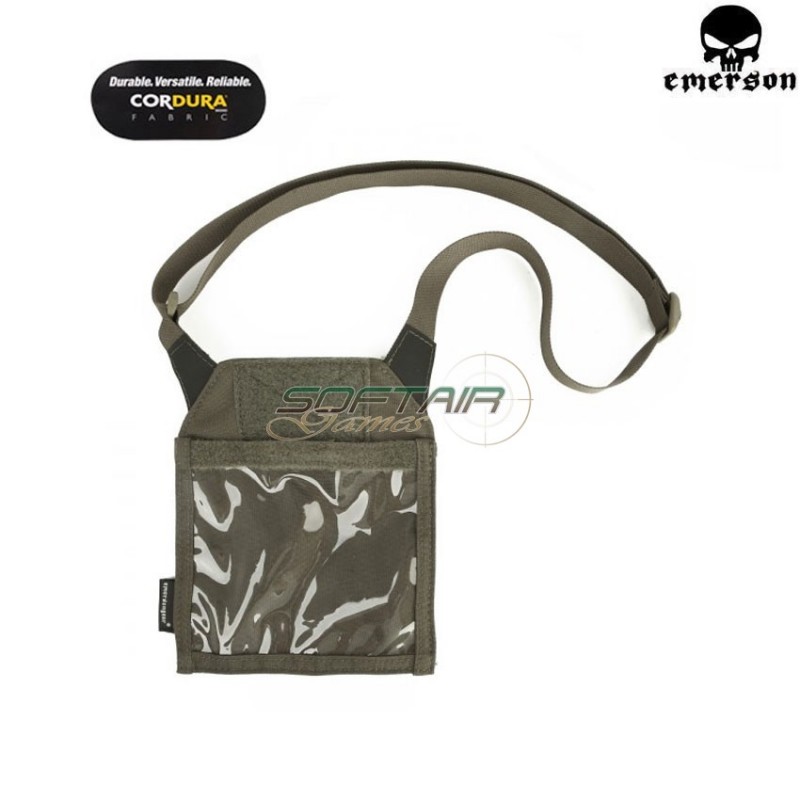 Documents Pouch Ranger Green Emerson (em9059rg)