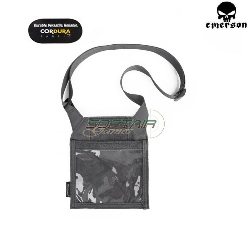 Tasca Porta Documenti Wolf Grey Emerson (em9059wg)