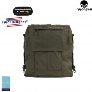 Pannello Back Utility Zip-on Avs Jpc2.0 & Cpc Type Ranger Green® Genuine Usa Emerson (emb8348rg)