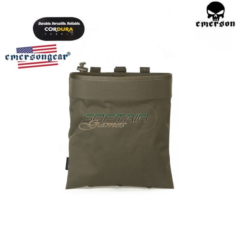 Magazine Dump Pouch Ranger Green® Genuine Usa Emerson (emb6032rg)