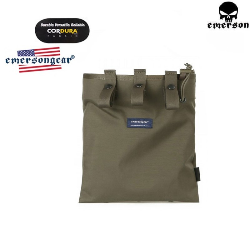 Magazine Dump Pouch Ranger Green® Genuine Usa Emerson (emb6032rg)