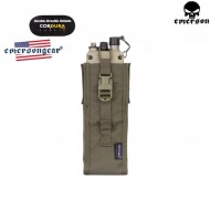 Tactical Open Radio Pouch Ranger Green® Genuine Usa For Prc148/152 Type Emerson (emb8350rg)
