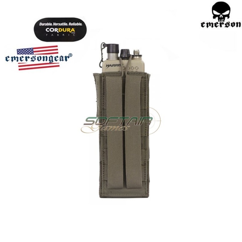 Tasca Tactical Open Porta Radio Ranger Green® Genuine Usa Per Prc148/152 Type Emerson (emb8350rg)